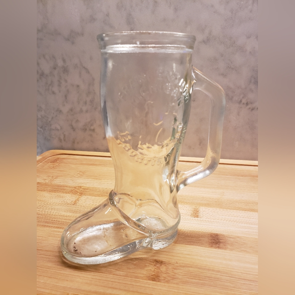 Frankenmuth Michigan Bavarian Inn Cowboy Boot Glass Mug